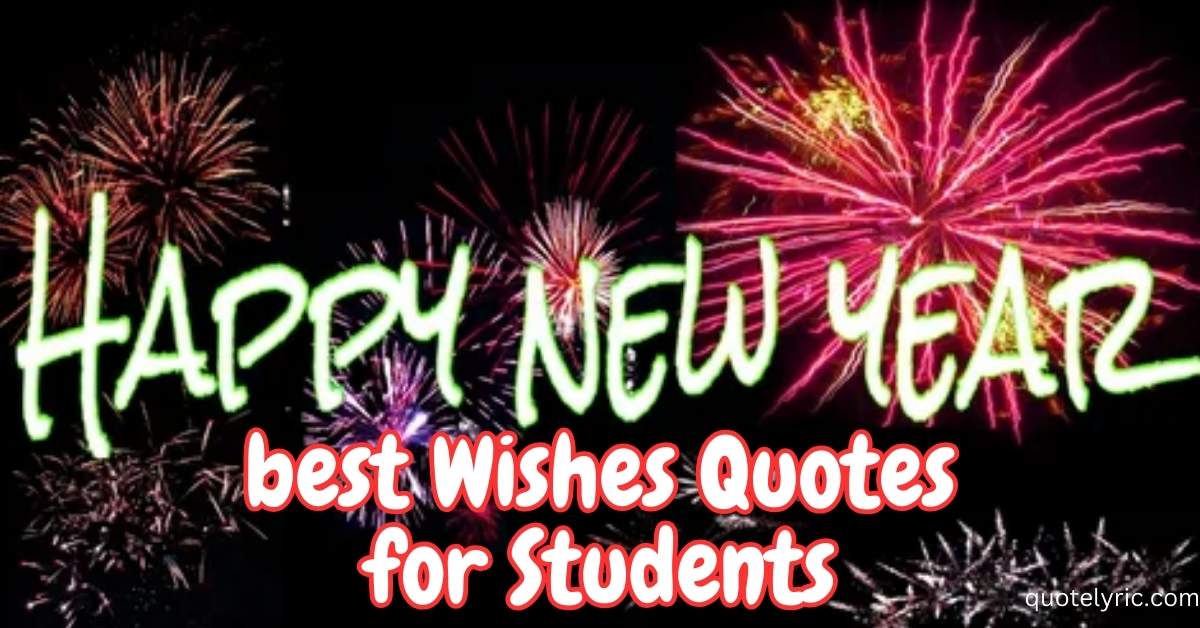 Happy New Year best Wishes Quotes for Students