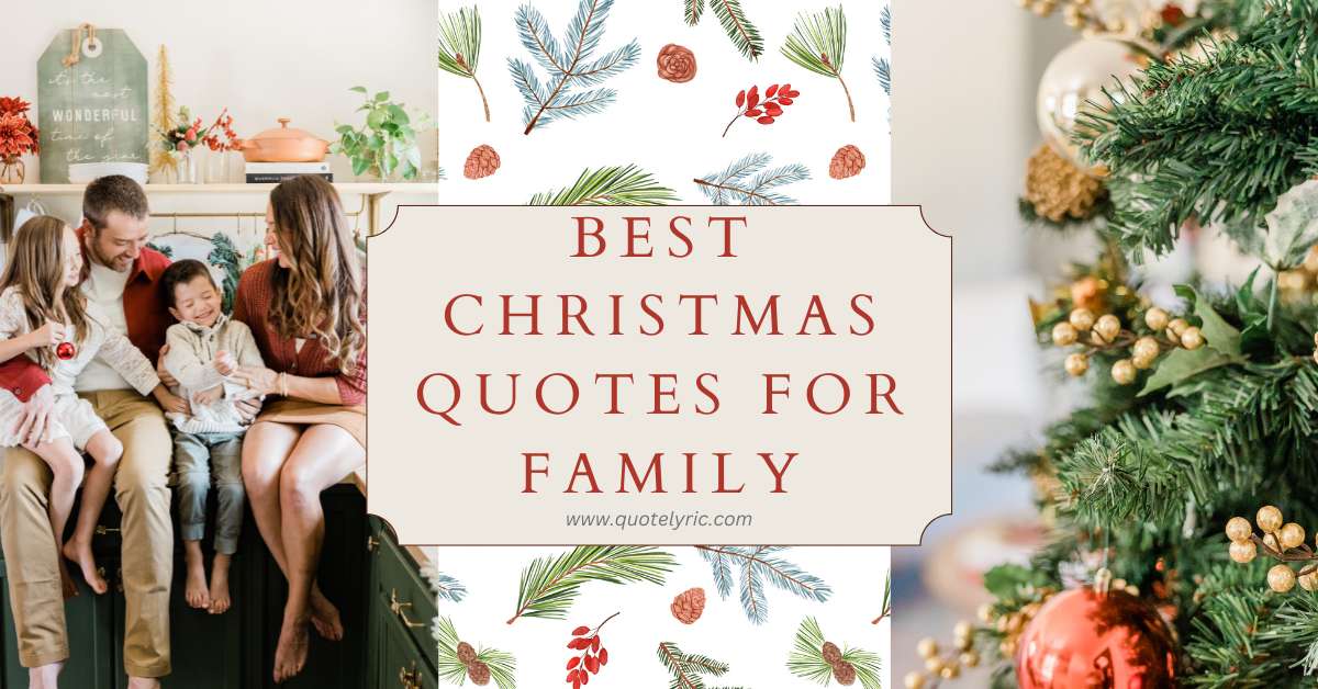 Best Christmas Quotes for Family