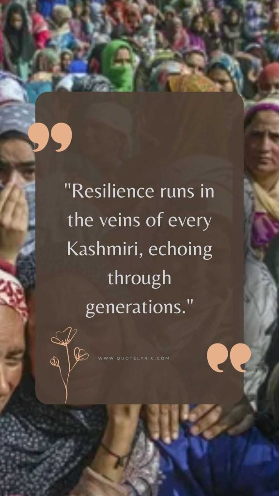 Kashmir Day Quotes - "In the whispers of the wind, Kashmir's symphony of serenity unfolds." www.quotelyric.com